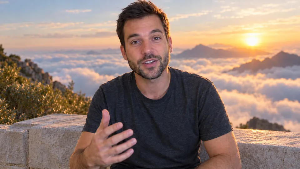 Above the clouds