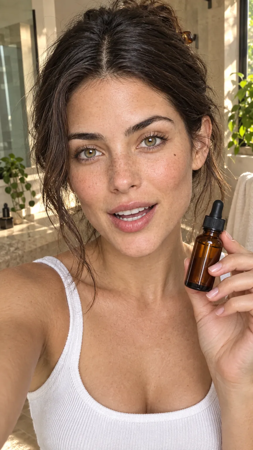 Three drops. That's the whole routine.